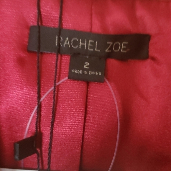 𝅺rachel  Zoe leather/suade jacket size 2 - Picture 3 of 14